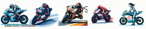 vector of a moto gp player