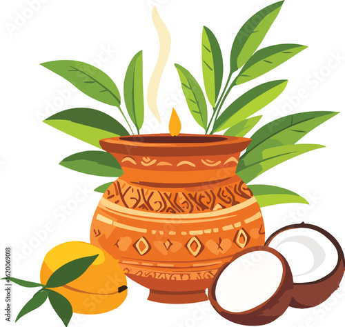 vector illustration of a plant