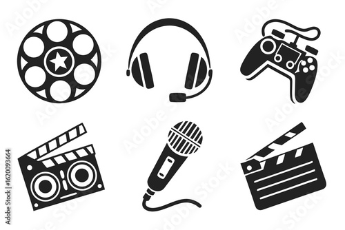 music icons set