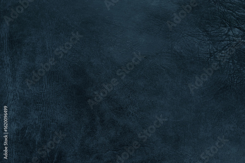 Beautiful blue background with leather texture
