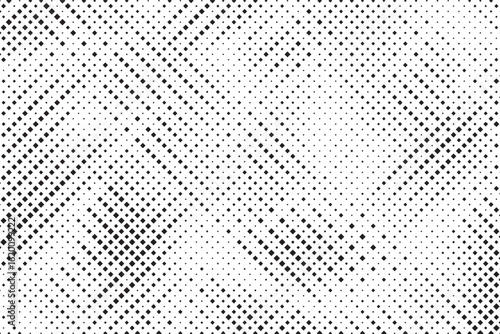 Halftone background vector, abstract backdrop design with two tone pattern and copy space for edit your content