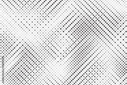 Halftone background vector, abstract backdrop design with two tone pattern and copy space for edit your content