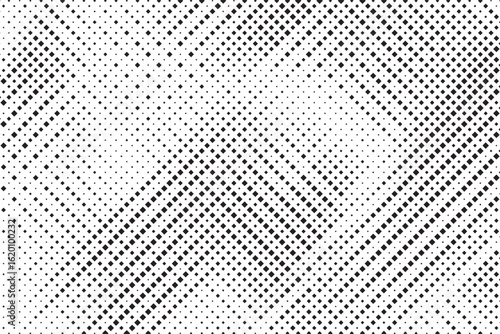 Black-white gradient halftone dots background. Pop art in vector illustration for your creative design 