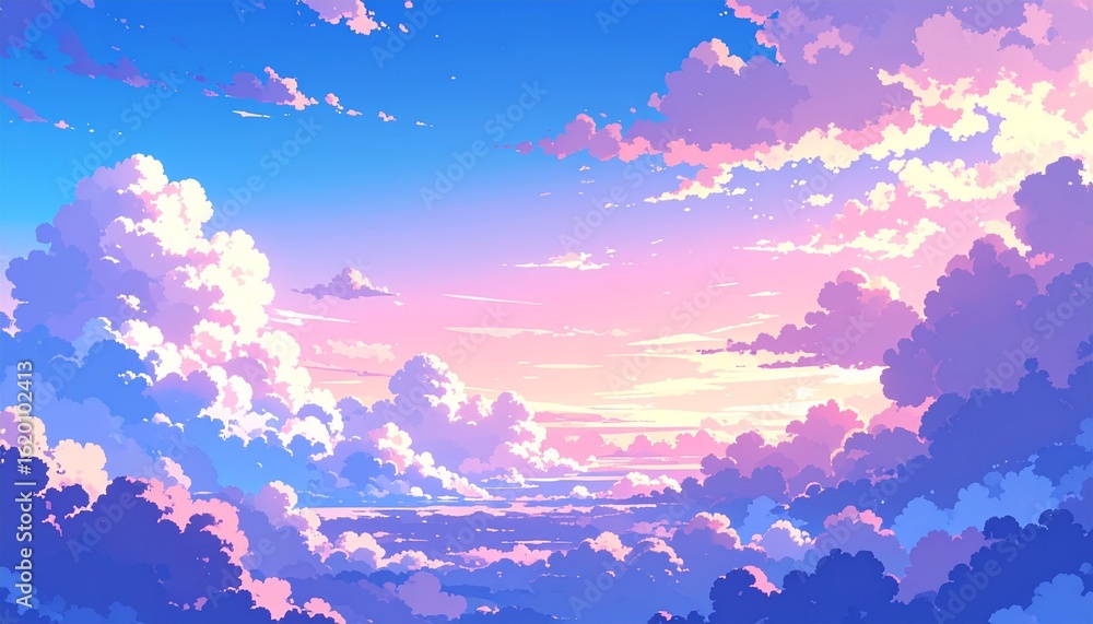 Obraz premium ゲーム背景