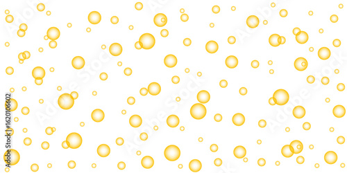 Fizzy pop and effervescent drink texture.