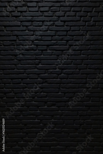 black brick wall background