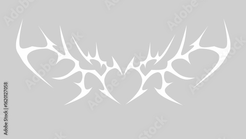 Neo tribal vector symmetrical design