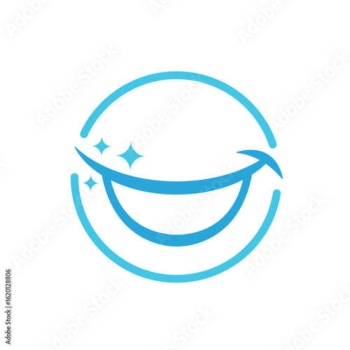 dental vector abstract logo modern style