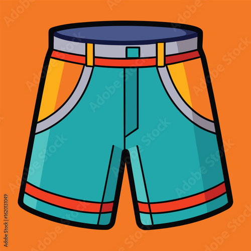 shorts vector