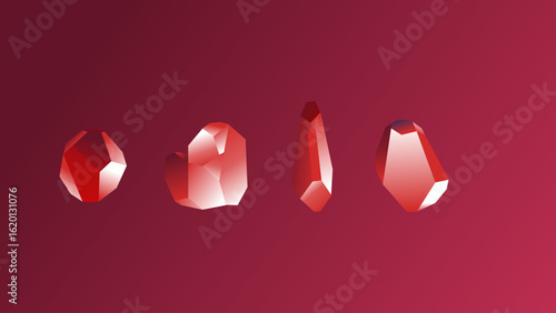 Gemstone illustration
