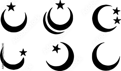 Celestial Crescent Moon Lantern Earrings"