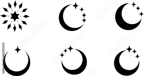 Celestial Crescent Moon Lantern Earrings"