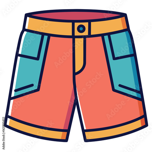 shorts vector