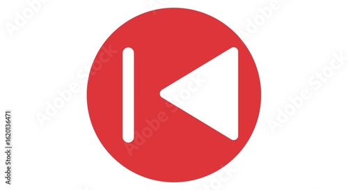 Animated Backward Icon | Rewind or Previous Button for UI/UX

