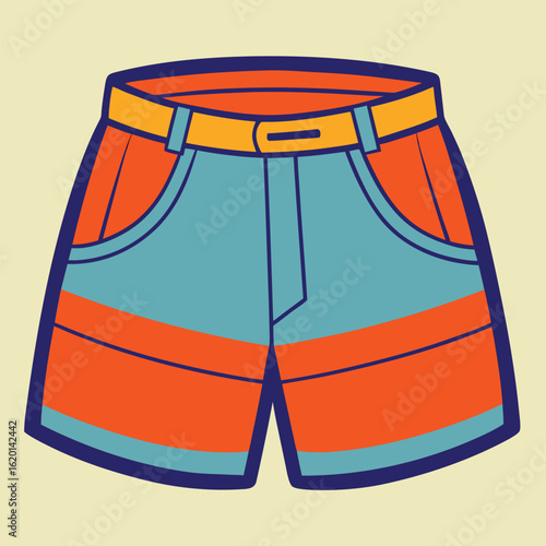 shorts vector