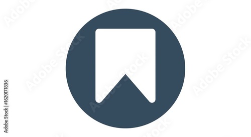 Animated Bookmark Icon | Save Tag Symbol for UI/UX

