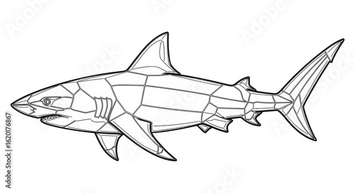 Photography Isolated Shark