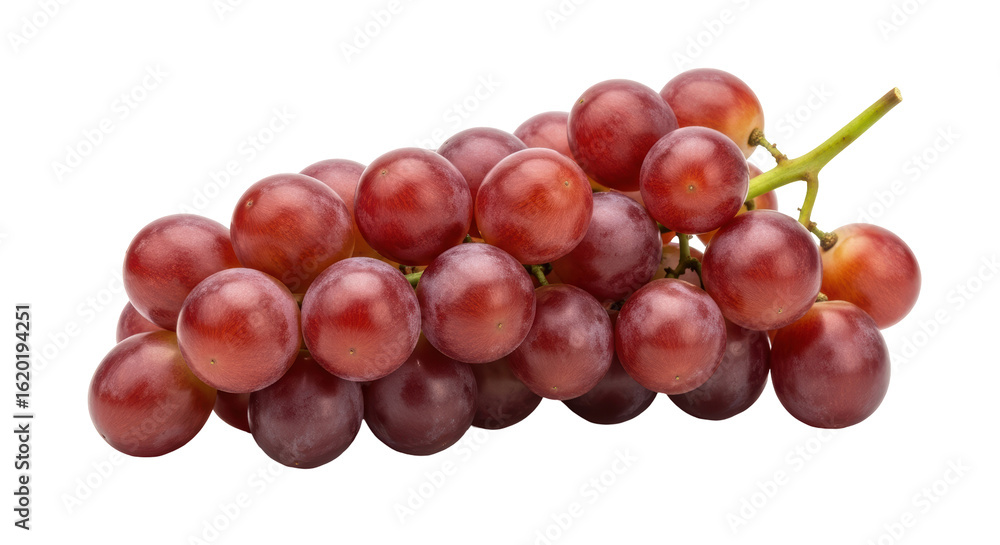 Isolated Red Grapes Isolated Red Grapes