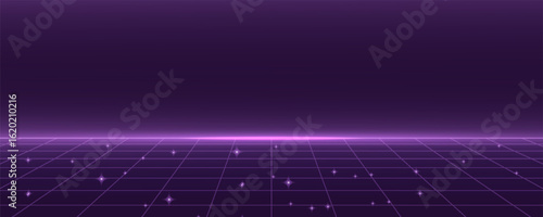 LEVEL UP. pixel art .8 bit game. retro video game. for game assets.	
Retro Futurism Sci-Fi Background. glowing neon grid and star from vintage arcade computer games
