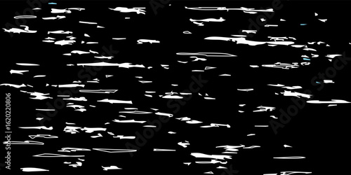 Spilling black paint on a white background. Spray of ink spreads over the white surface in the form of abstract lines and patterns. Black watercolor paint flow. Close up. Slow motion ready 59.94fps.