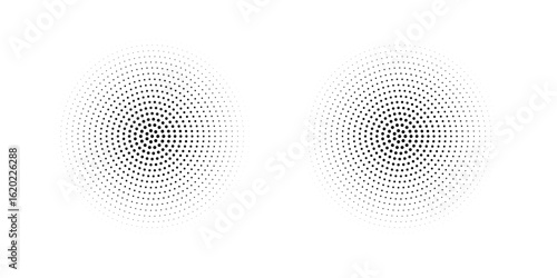 Dot pattern seamless background. Polka dot pattern template Monochrome dotted texture modern pattern. modern