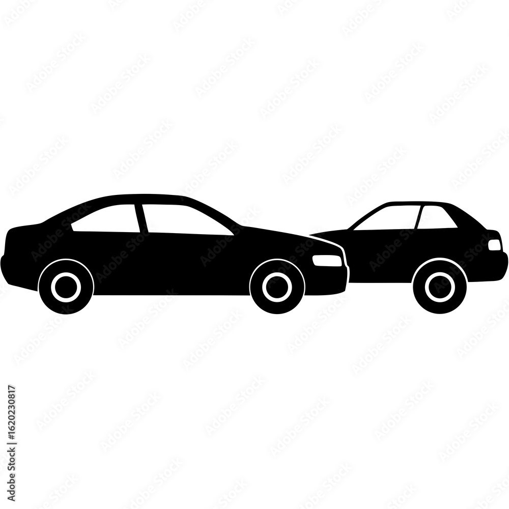 Fototapeta premium vector illustration of a car