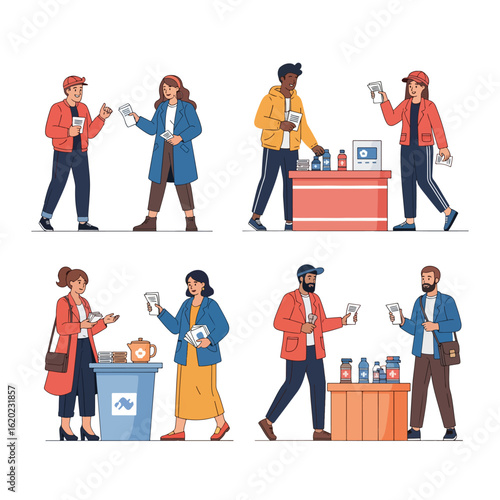 Promotional Material Distribution

