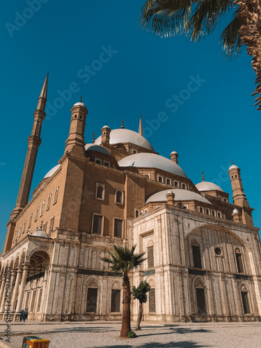 Full view of Muhammad Ali Mosque with minarets
