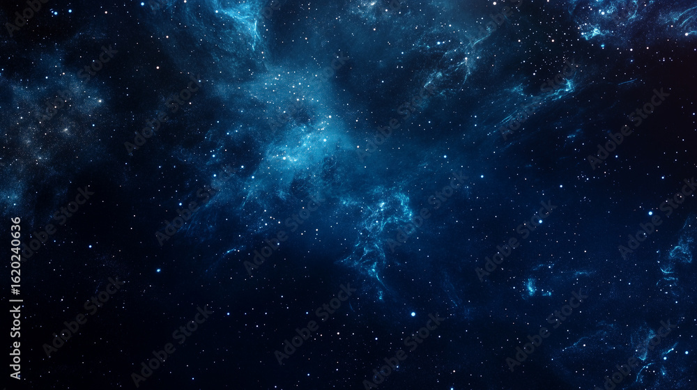 Fototapeta premium Abstract cosmos background. Space dark background with fragment of our galaxy