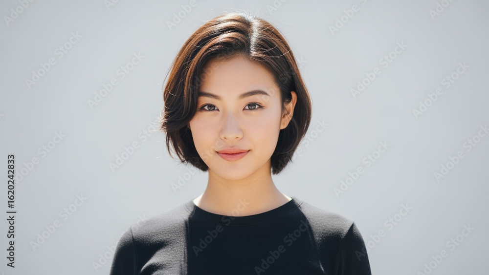 Confident Young Asian Woman Portrait Confident Young Asian Woman Portrait