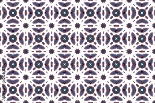 Seamless Textile Visual Endless Fabric Art Interior Symmetric Template Geometric Graphic Background Wallpaper Digital Cloth Luxury Tile Design Perspective Shape Texture Decoration Fashion Pattern.