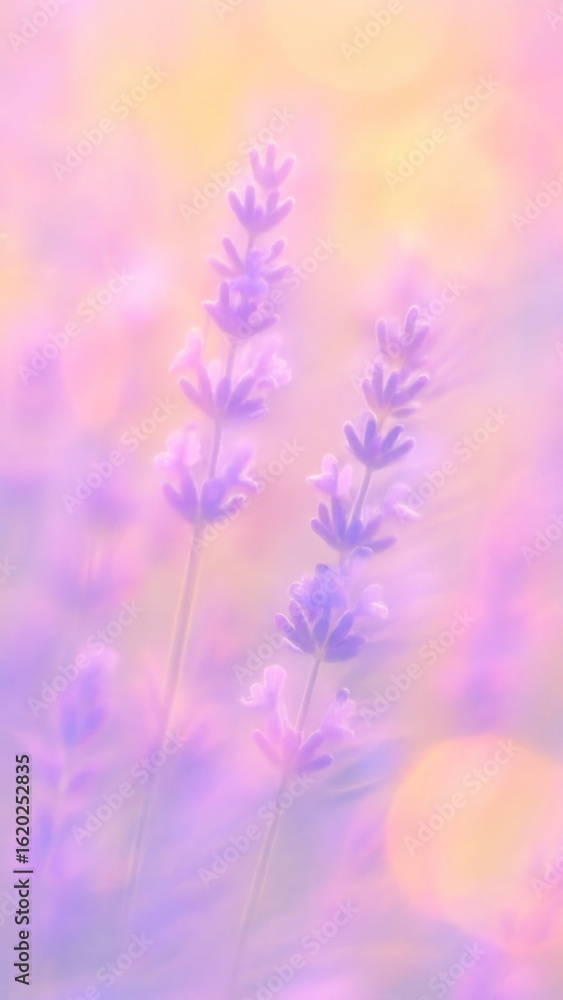 Obraz premium Dreamy lavender in soft focus