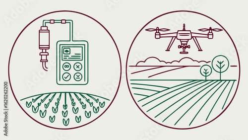 Precision agriculture technology and smart farming solutions for sustainable crop management system design