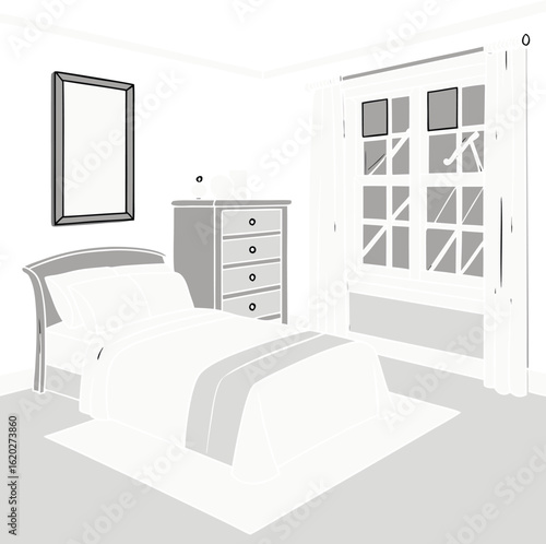 interior of bedroom