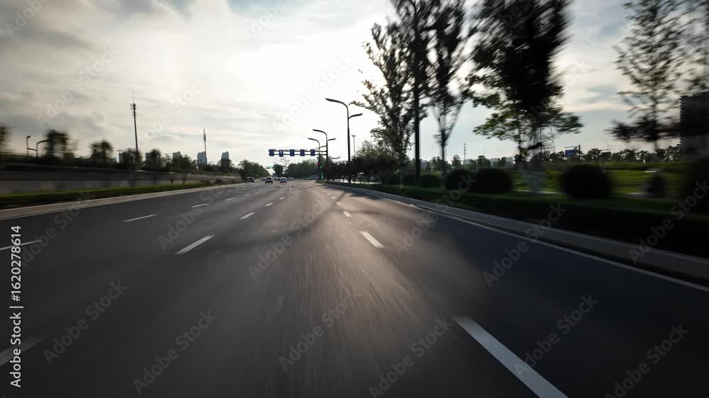 driving through city,pov driving through city,pov