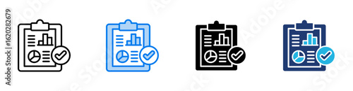 Outcome icon set multiple style collection
