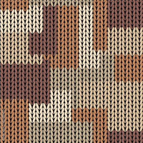 Knitted background pattern wallpaper knitting decorative print handmade textile knitting handiwork