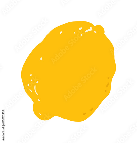 Lemon icon. Lemon citrus logo concept