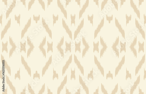 Ethnic abstract ikat art. Aztec ornament print. geometric ethnic pattern seamless  color oriental.  Design for background ,curtain, carpet, wallpaper, clothing, wrapping, Batik, vector illustration.
