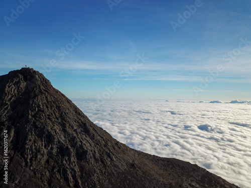 Le sommet du mont Pico 