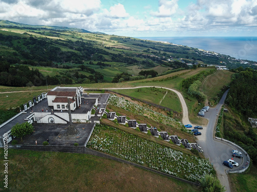 L'église Ermida DA Nossa Senhora DA Paz au sao Miguel près de Vila Franca font Campo aux Açores