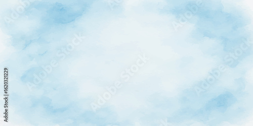 Blue sky with white clouds outdoors on a sunny day