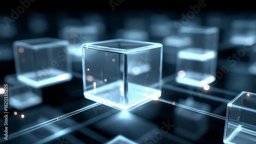 Interconnected Transparent Cube Network Data Transmission