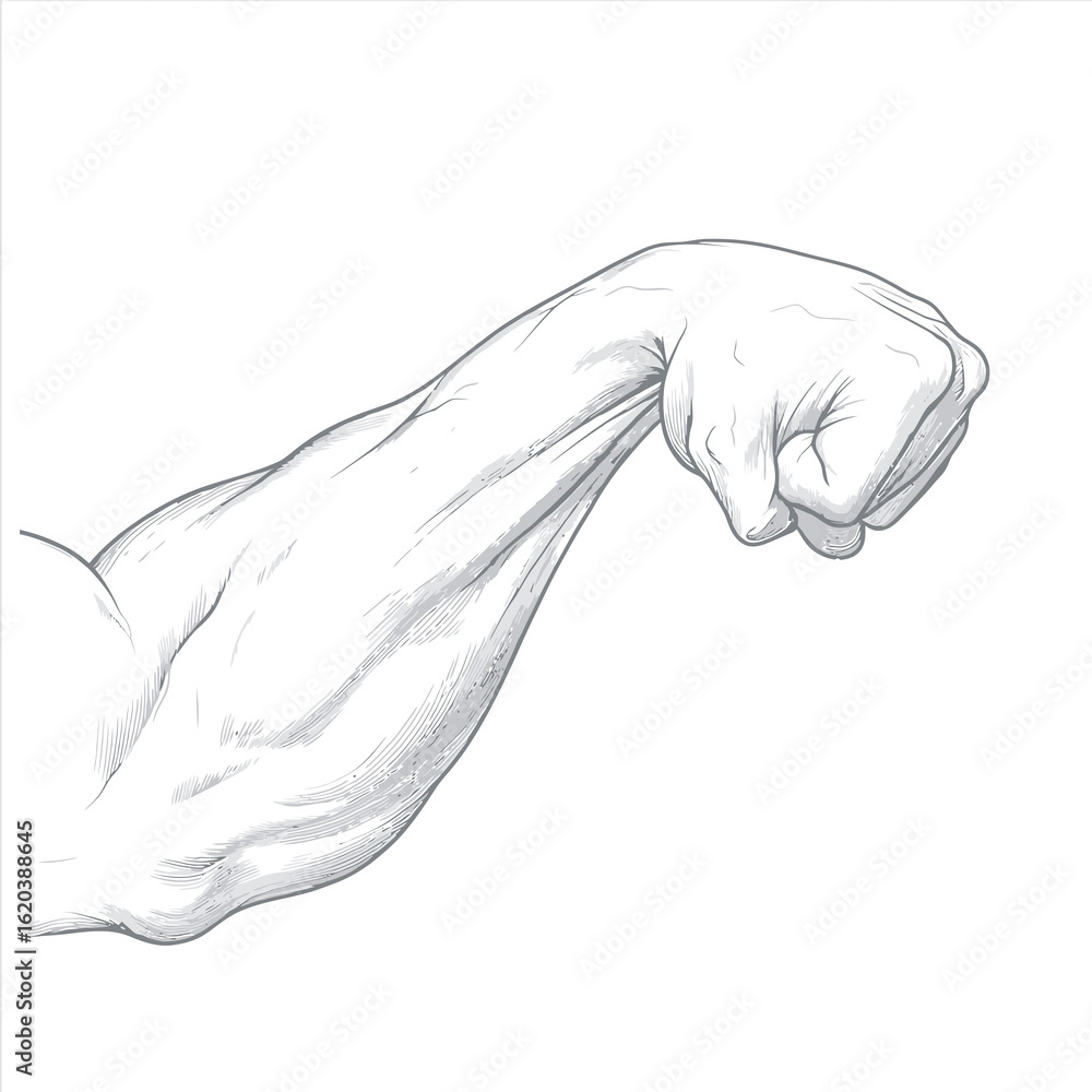 Naklejka premium hand of a man