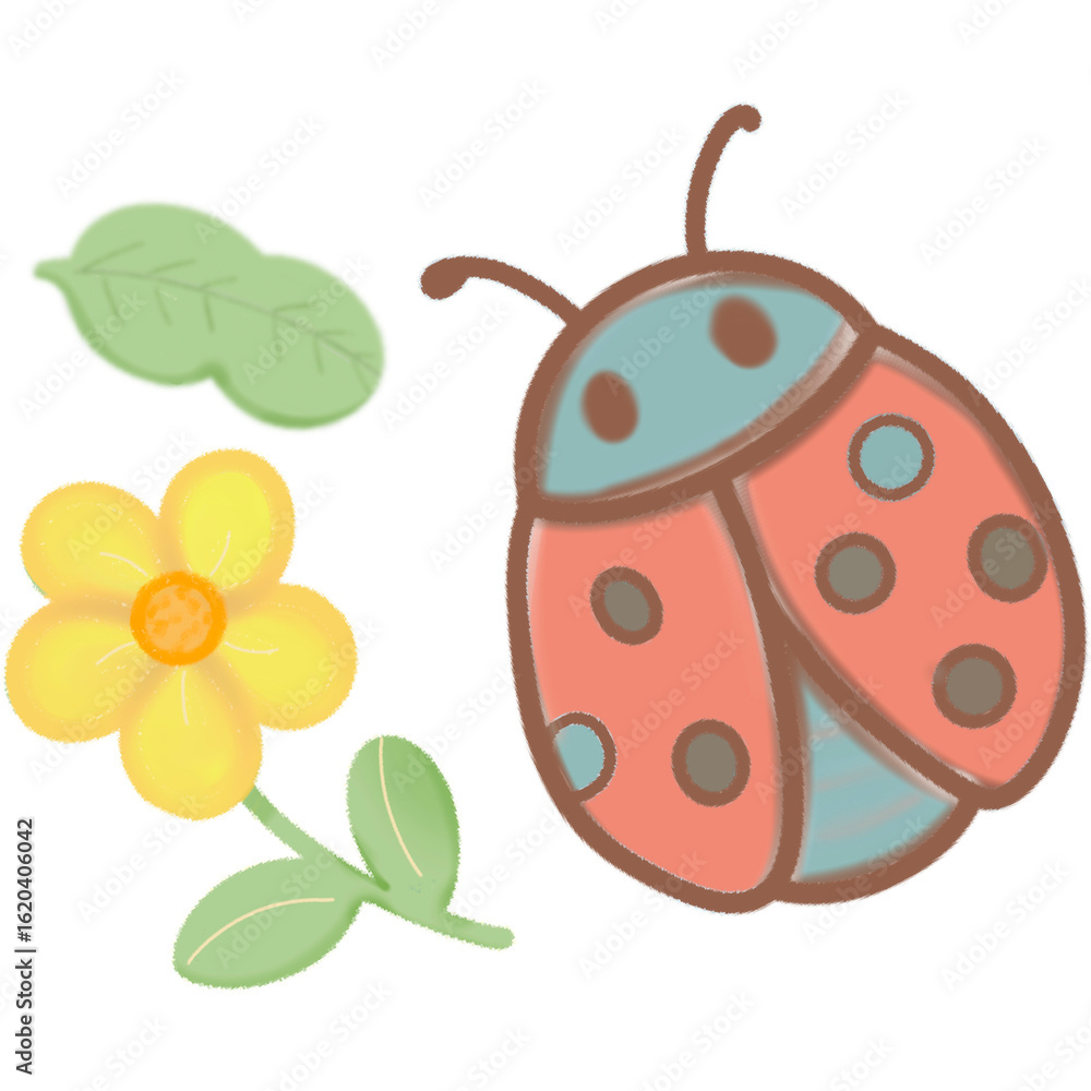 Obraz premium Cute Pastel Cartoon Icons for Decorative and Design Projects clipart