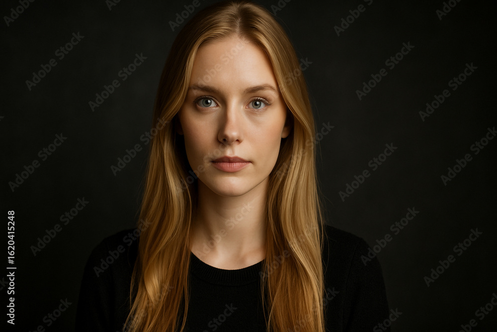 Modell Junge Frau Gesicht Modell Junge Frau Gesicht