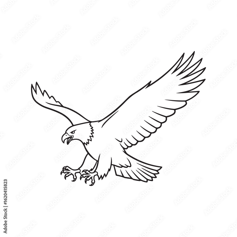 Obraz premium dove flying in the sky