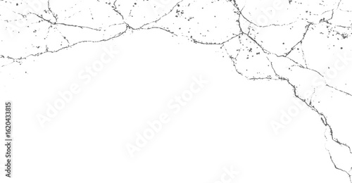wall crack vector design and transparent background. 