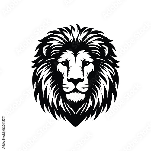 Wallpaper Mural lion head vector illustration Torontodigital.ca