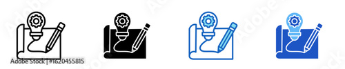 Prototype  Icon Set Multiple Style Collection